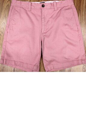 J.CREW REGULAR FIT 7" INSEAM SHORTS COTON/SPANDEX PINK Sz 29